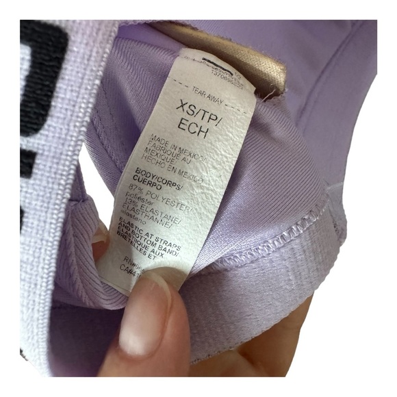 ✨3/$20✨ Under Armour Purple Crossback Strappy Low Sports Bra. Size Women’s XS - Picture 6 of 10